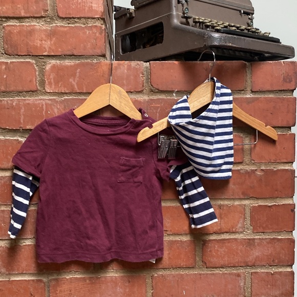 GAP shirt and bib set - Picture 6 of 6